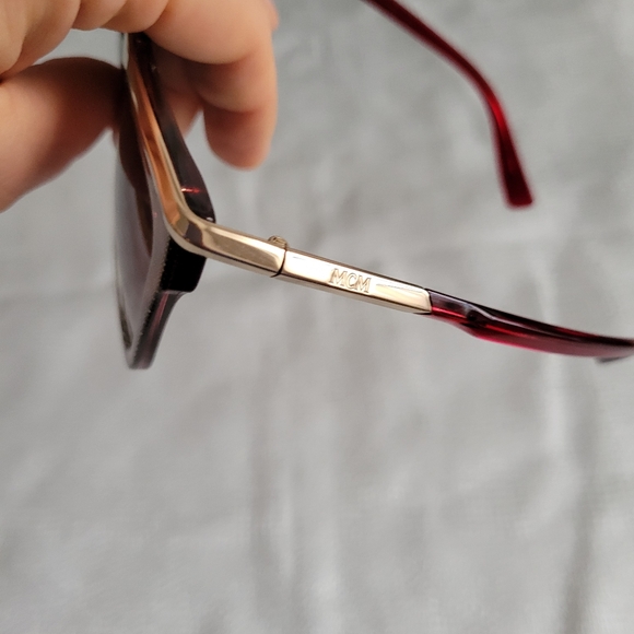 MCM sunglasses red lurex - Picture 8 of 10